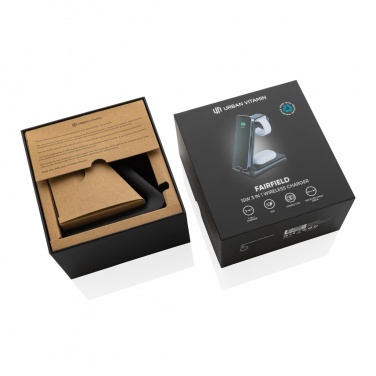 Logotrade business gift image of: Urban Vitamin Fairfield 3 in1 RCS rplastic charger