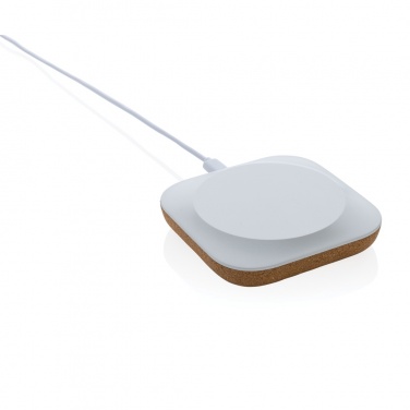 Logo trade promotional products picture of: Oregon RCS recycled plastic and cork 10W wireless