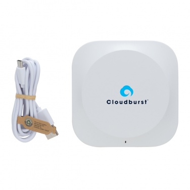 Logotrade promotional products photo of: Oregon RCS recycled plastic and cork 10W wireless