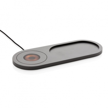 Logotrade promotional item picture of: Encore 10W wireless charging valet tray