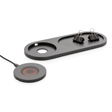 Logotrade promotional giveaway image of: Encore 10W wireless charging valet tray