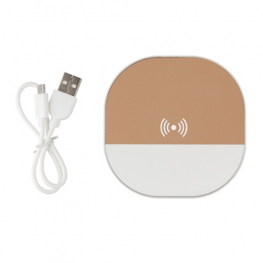 Logotrade promotional giveaways photo of: Aria 5W Wireless Charging Digital Clock