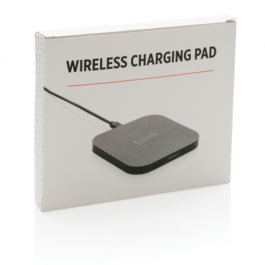 Logo trade business gifts image of: Wireless 5W charging pad