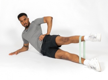 Logotrade corporate gift image of: 4pc elastic fitness bands in pouch