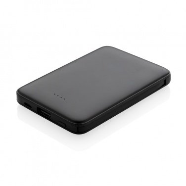 Logotrade promotional merchandise picture of: 5.000 mAh Pocket Powerbank with integrated cables