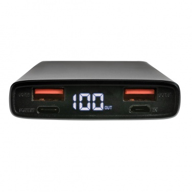 Logotrade promotional merchandise image of: Aluminium 18W 10.000 mAh PD Powerbank