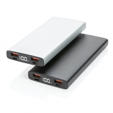 Logo trade promotional items picture of: Aluminium 18W 10.000 mAh PD Powerbank