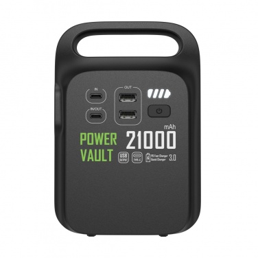 Logotrade advertising product picture of: Power Vault RCS rplastic 21000 mAh portable power station
