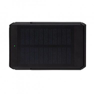 Logotrade promotional product picture of: Skywave RCS rplastic solar powerbank 5000 mAh 10W wireless