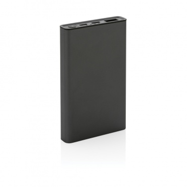 Logotrade corporate gift image of: Terra RCS recycled aluminium powerbank 5.000 mAh
