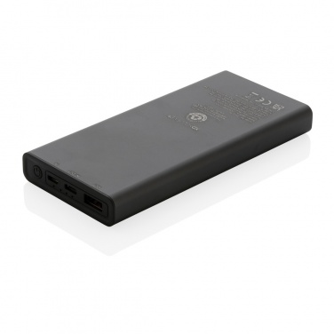 Logotrade corporate gifts photo of: Terra RCS recycled 18W aluminium powerbank 10.000 mAh