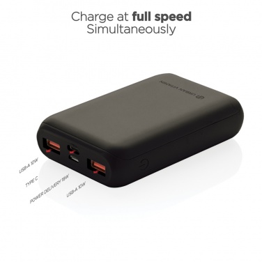 Logotrade promotional merchandise photo of: Urban Vitamin Alameda 10.000 mAh 18W PD powerbank