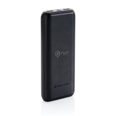 Logo trade promotional product photo of: Urban Vitamin Pasadena 20.000 mAh 18W PD powerbank
