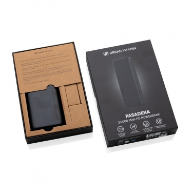 Logotrade advertising product picture of: Urban Vitamin Pasadena 20.000 mAh 18W PD powerbank