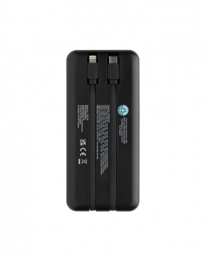 Logo trade promotional gift photo of: Gridley RCS rplastic 20000 65W laptop powerbank