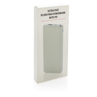 Logotrade promotional merchandise picture of: Ultra fast 10.000 mAh powerbank with PD