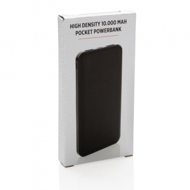 Logotrade advertising product image of: High Density 10.000 mAh Pocket Powerbank