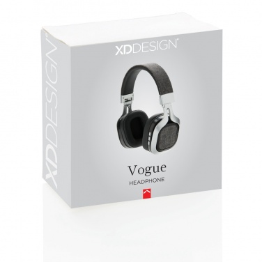 Logo trade corporate gifts image of: Vogue Headphone