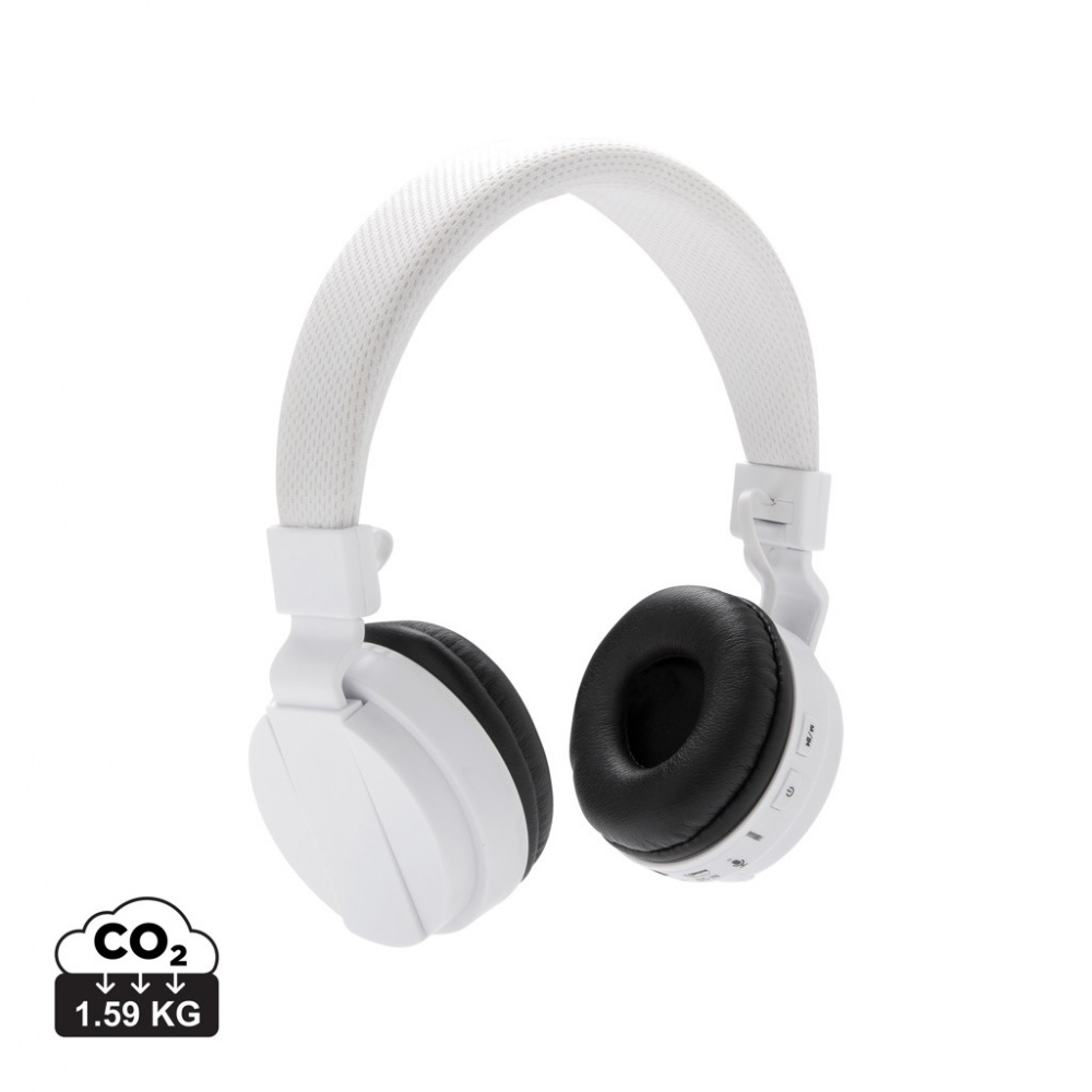 Logo trade promotional product photo of: Foldable wireless headphone