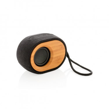 Logo trade promotional gifts picture of: Bamboo X  speaker