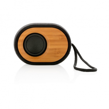 Logo trade promotional gifts picture of: Bamboo X  speaker
