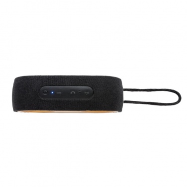 Logotrade promotional item image of: Bamboo X double speaker