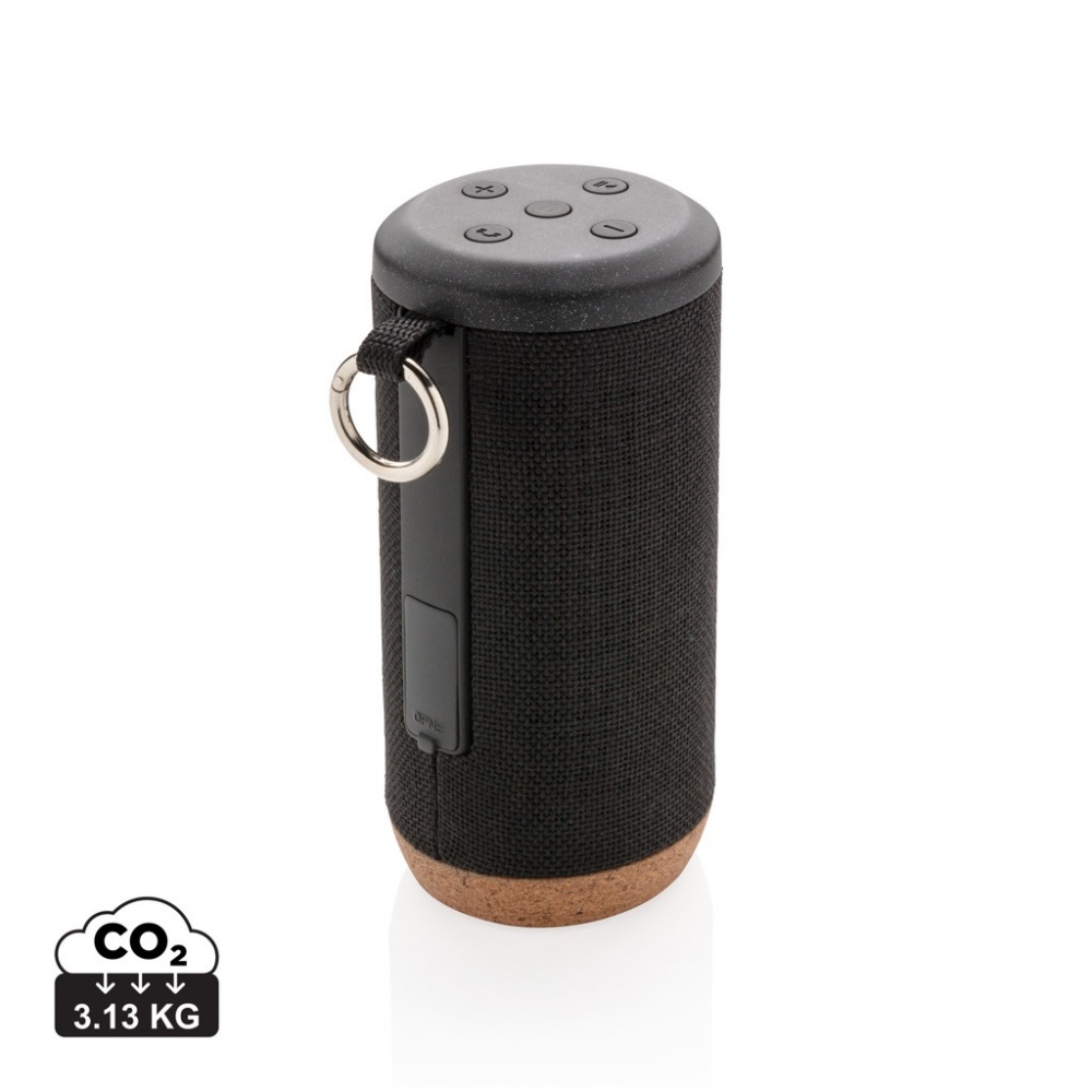 Logotrade promotional merchandise picture of: Baia 10W wireless speaker, cork