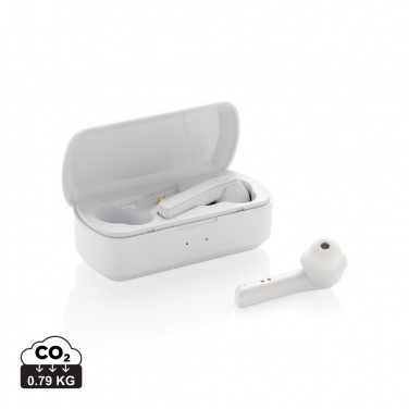 Logotrade business gift image of: Free Flow TWS earbuds in charging case