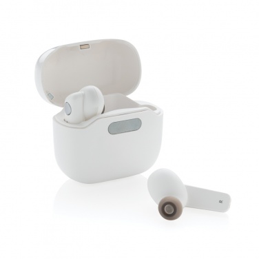 Logotrade advertising product image of: TWS earbuds in UV-C sterilising charging case
