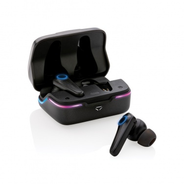 Logotrade promotional item image of: RGB gaming earbuds with ENC