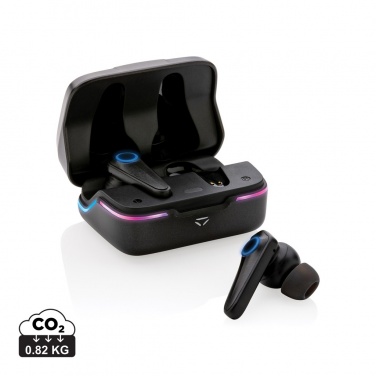 Logotrade promotional products photo of: RGB gaming earbuds with ENC