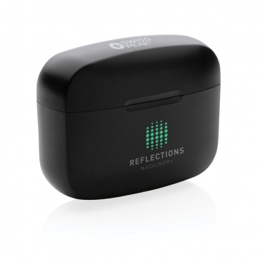 Logo trade business gift photo of: Swiss Peak ANC TWS earbuds