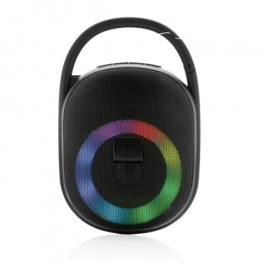 Logotrade promotional gift image of: RCS recycled plastic Lightboom 5W Clip speaker