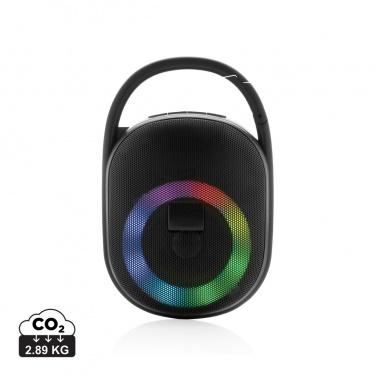 Logotrade business gift image of: RCS recycled plastic Lightboom 5W Clip speaker