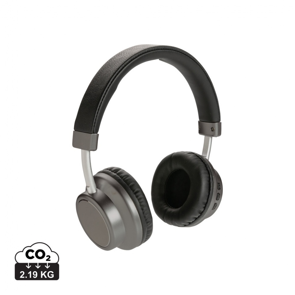 Logo trade advertising products picture of: Swiss Peak wireless headphone V3