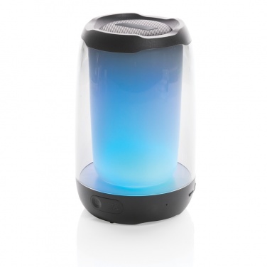 Logo trade promotional gift photo of: RCS recycled plastic Lightboom 5W speaker