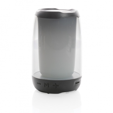 Logotrade promotional gift image of: RCS recycled plastic Lightboom 5W speaker