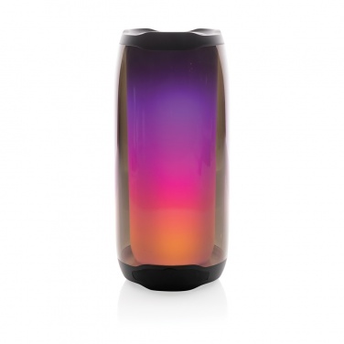 Logo trade promotional product photo of: RCS recycled plastic Lightboom 10W speaker