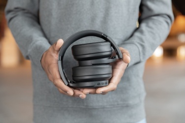 Logo trade promotional merchandise photo of: Urban Vitamin Palo Alto RCS rplastic headphone