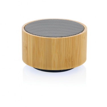 Logotrade promotional product picture of: RCS recycled plastic and bamboo 3W wireless speaker