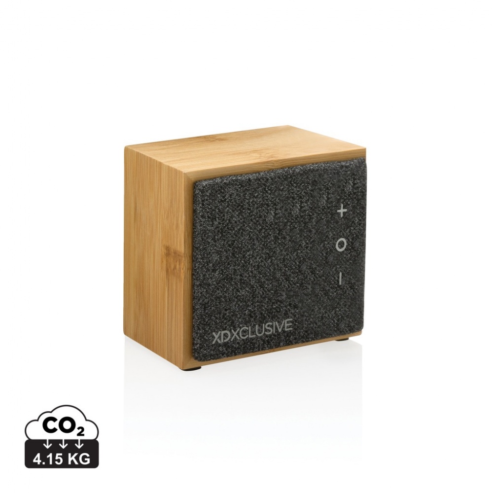 Logotrade business gift image of: Wynn 5W bamboo wireless speaker