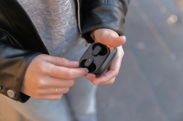 Logotrade promotional gift image of: Urban Vitamin Gilroy hybrid ANC and ENC earbuds