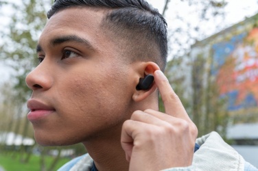 Logo trade promotional giveaways picture of: Urban Vitamin Gilroy hybrid ANC and ENC earbuds