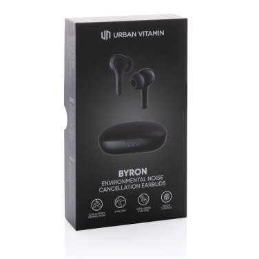 Logo trade promotional merchandise photo of: Urban Vitamin Byron ENC earbuds