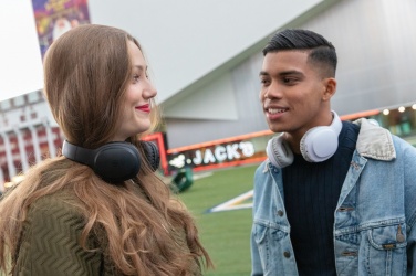 Logo trade business gifts image of: Urban Vitamin Belmont wireless headphone
