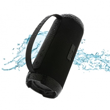 Logotrade promotional merchandise image of: RCS recycled plastic Soundboom waterproof 6W speaker