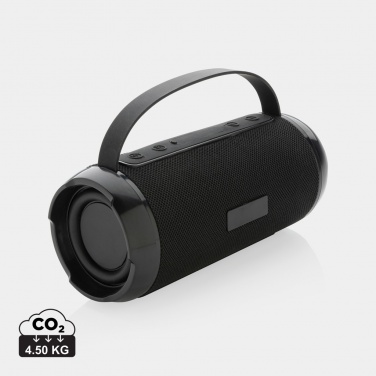 Logo trade promotional products image of: RCS recycled plastic Soundboom waterproof 6W speaker