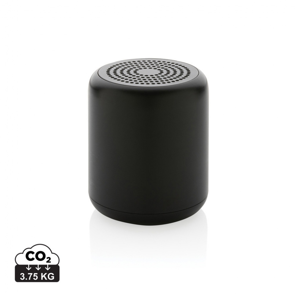 Logotrade promotional item image of: RCS certified recycled plastic 5W Wireless speaker