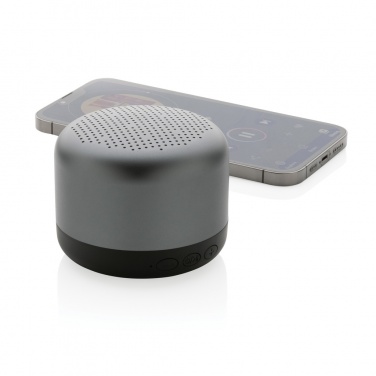 Logotrade promotional merchandise image of: Terra RCS recycled aluminium 5W wireless speaker