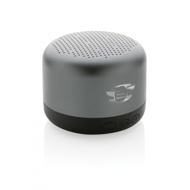 Logo trade advertising products picture of: Terra RCS recycled aluminium 5W wireless speaker